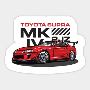 TOYOTA SUPRA MK4 MKIV 2JZ JDM LEGEND Sticker